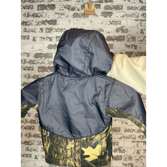 Columbia | boy full zip camouflage hoodie - Picture 4 of 9